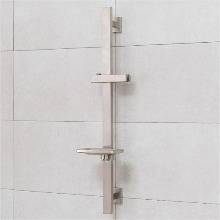 S-004 써스 슬라이드바 화장실 샤워기 걸이 비누받침대 비누대 욕실 헹거 SUS-304 (사각 슬라이드바)